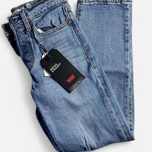Levi's Blue Straight Leg Jeans Classic Denim